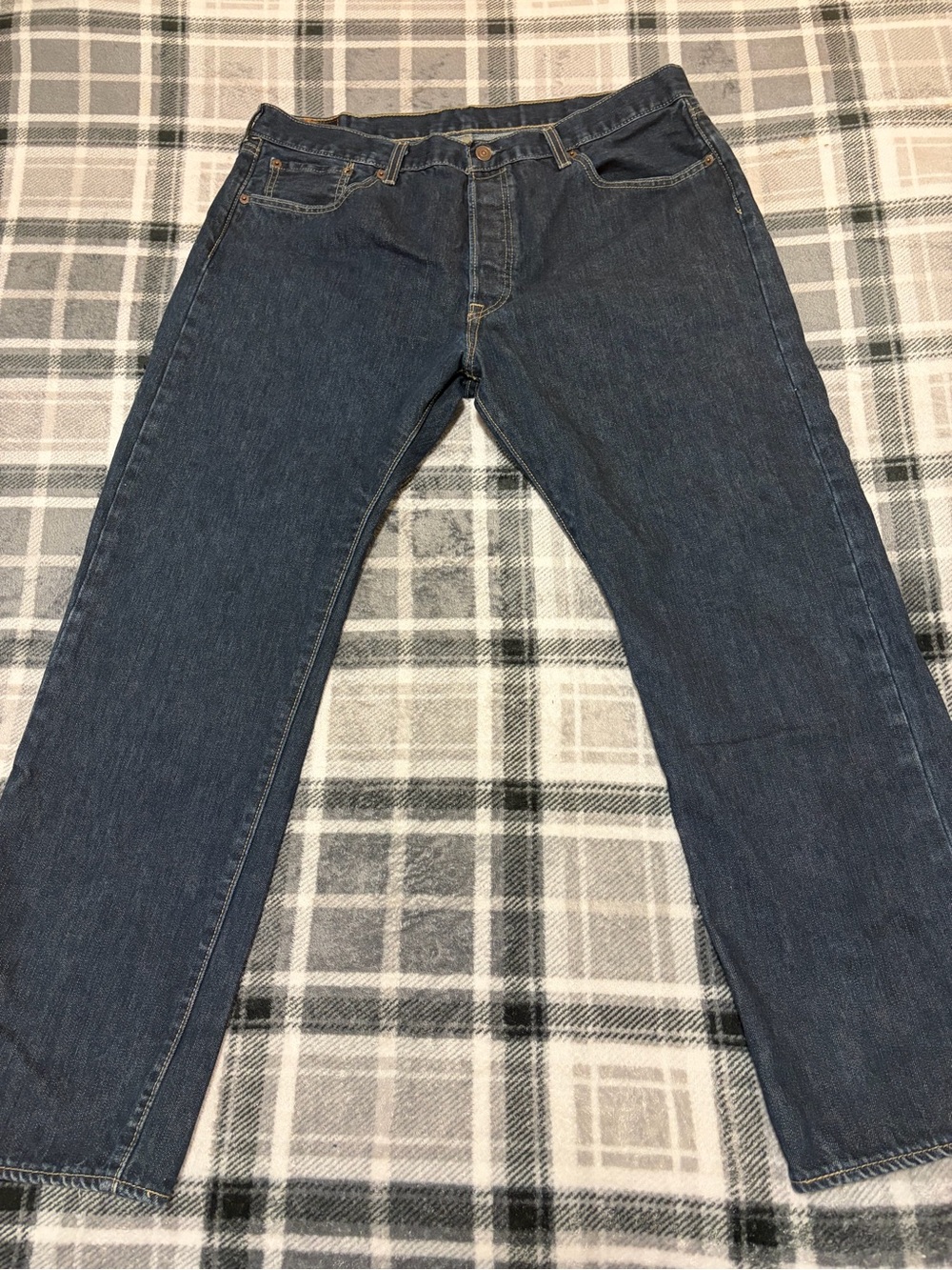 Levi  Men's Blue Denim Jeans